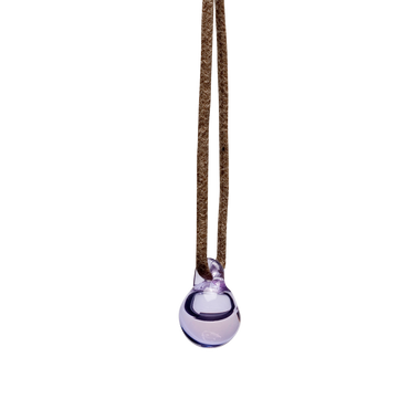 Petite Angel Pendant, light purple glass