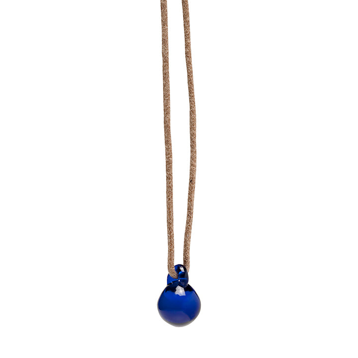 Petite Electro Blue Glass Pendant Aus Flower Essences UK