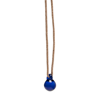 Petite Electro Blue Glass Pendant Aus Flower Essences UK